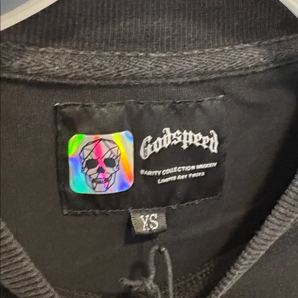 ❌SOLD❌ NWT [Godspeed] Baseball Skelton Grand Slam Graphic Long-Sleeve Men’s XS - Picture 11 of 12